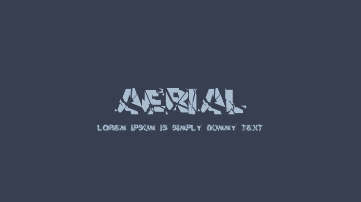aerial Font