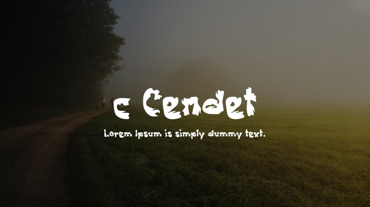 c Cendet Font