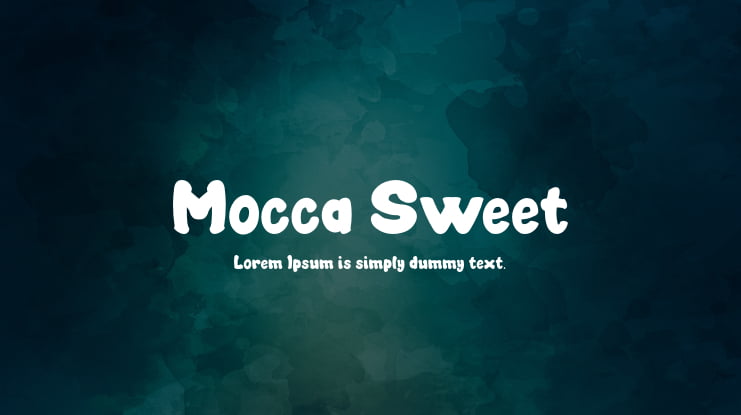 Mocca Sweet Font