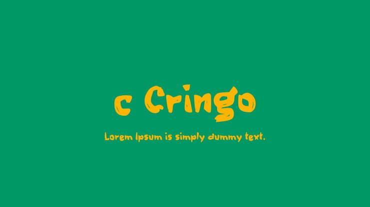 c Cringo Font