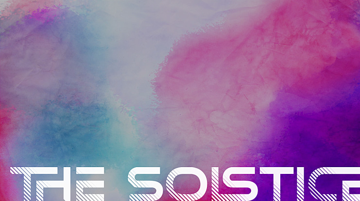 THE SOLSTICE Font