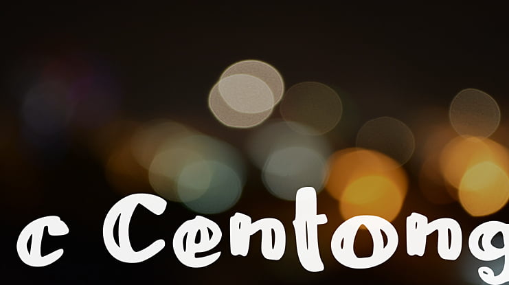 c Centong Font