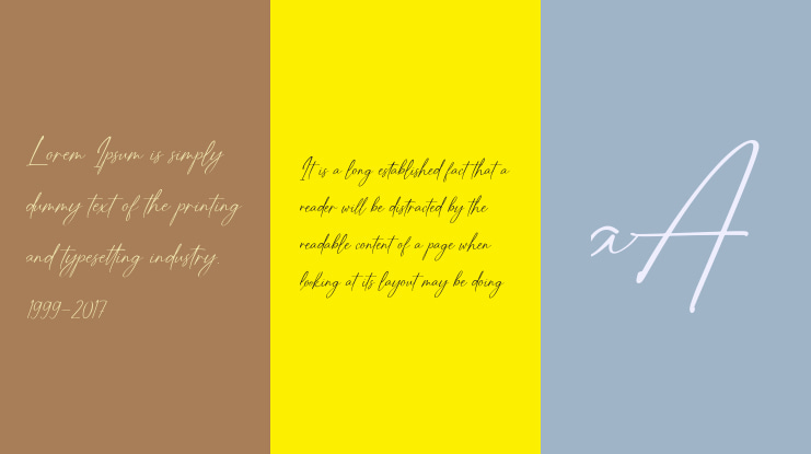 Bitterlove Signature Font