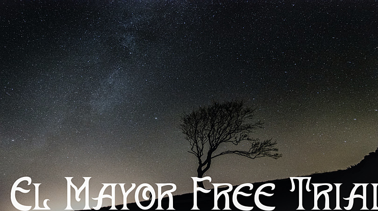 El Mayor Free Trial Font