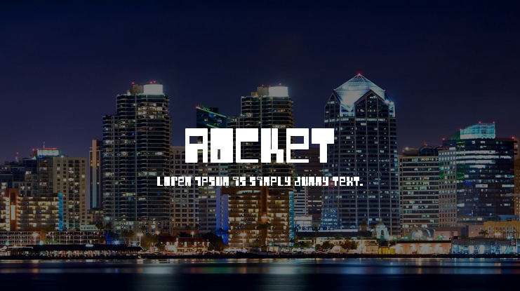 Rocket Font