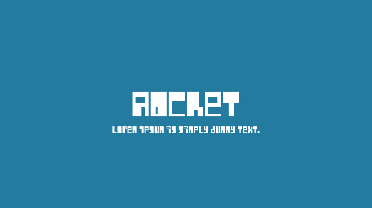 Rocket Font