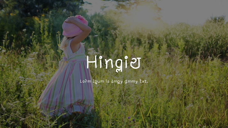 Hinglish Font Family