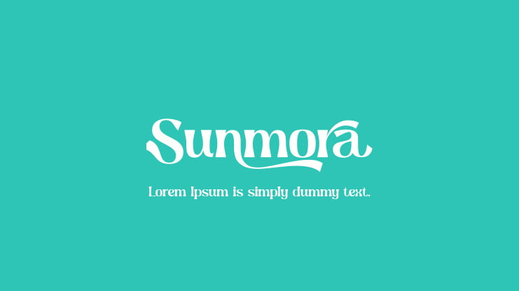 Sunmora Font