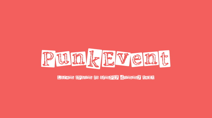 PunkEvent Font