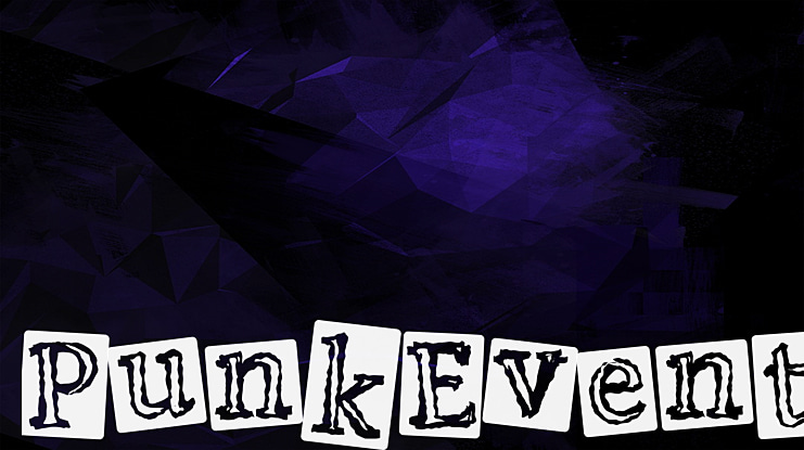 PunkEvent Font