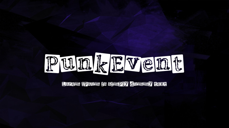 PunkEvent Font