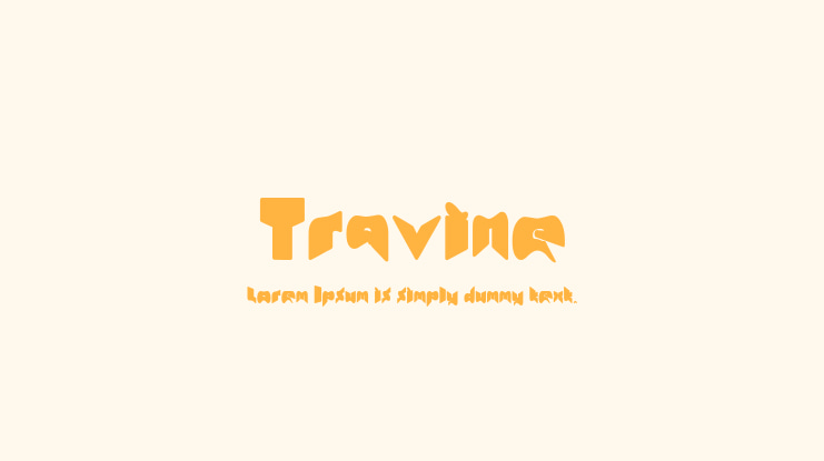 Travine Font