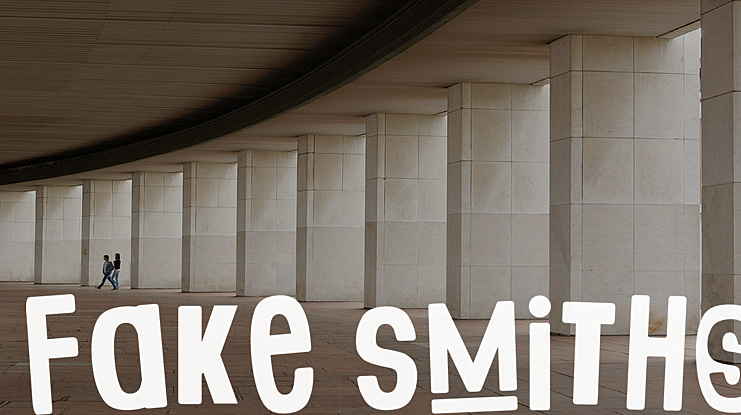Fake Smiths Font