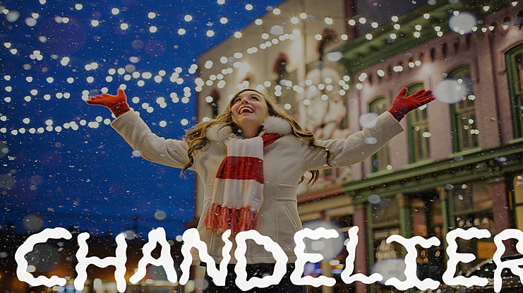 CHANDELIER Font