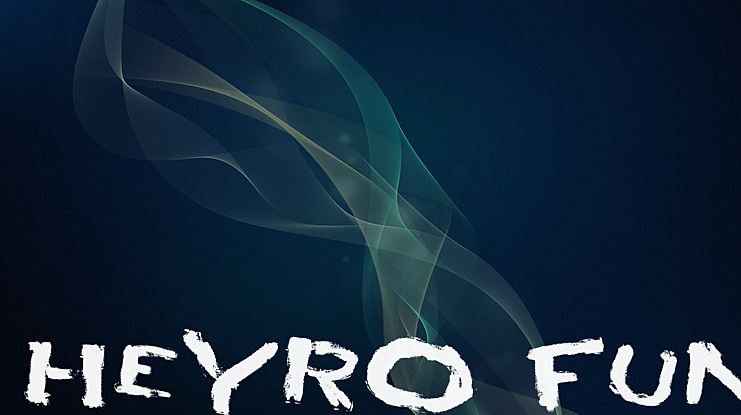 HEYRO fun Font