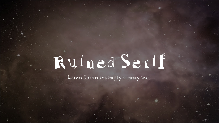 Ruined Serif Font Family