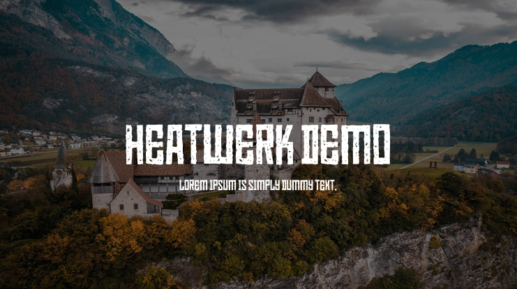 Heatwerk DEMO Font