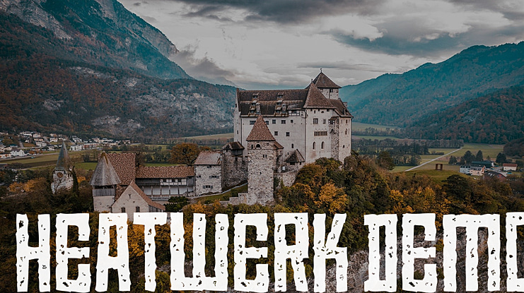 Heatwerk DEMO Font