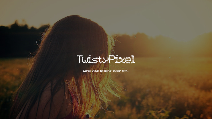 TwistyPixel Font