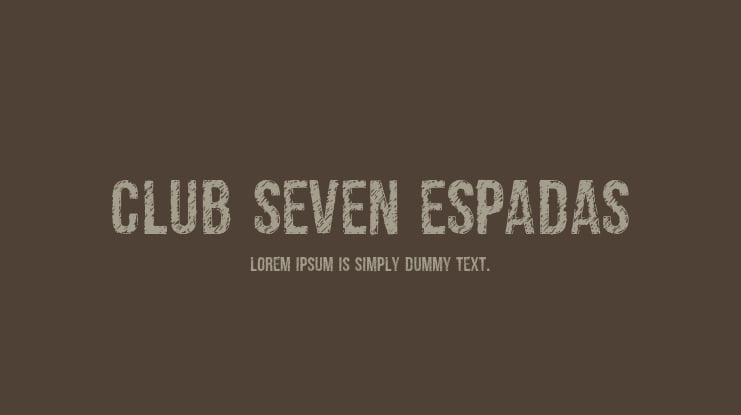 club seven espadas Font