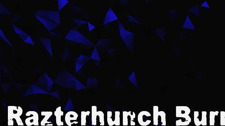 Razterhunch Burn Font Family