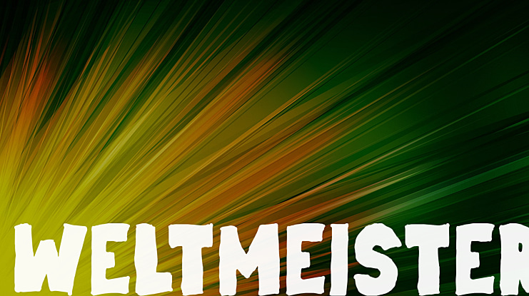 Weltmeister Font