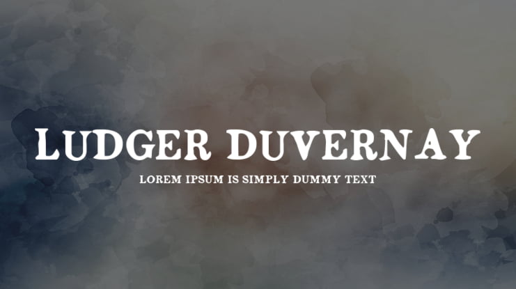 Ludger Duvernay Font