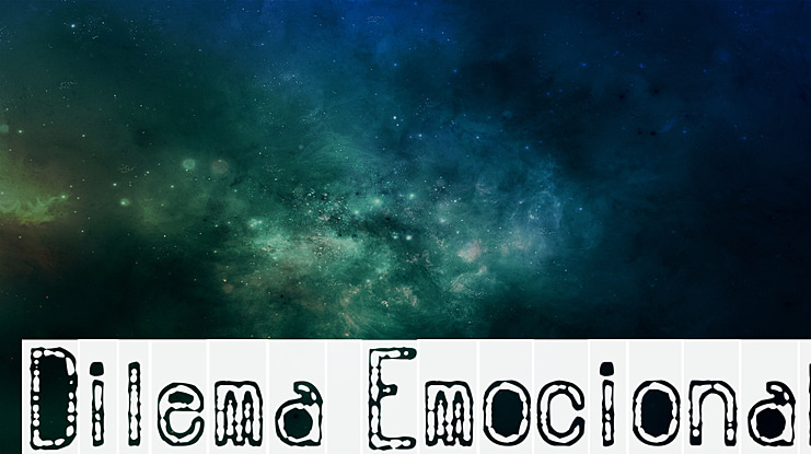 Dilema Emocional Font