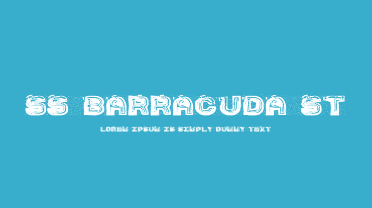 SS Barracuda St Font