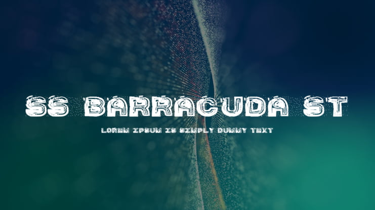 SS Barracuda St Font