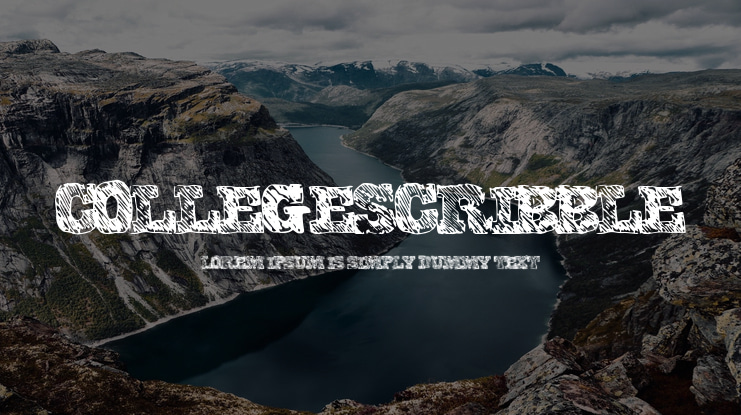 CollegeScribble Font