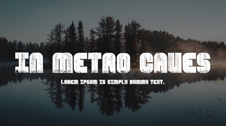 In Metro Caves Font
