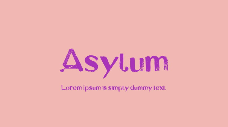 Asylum Font