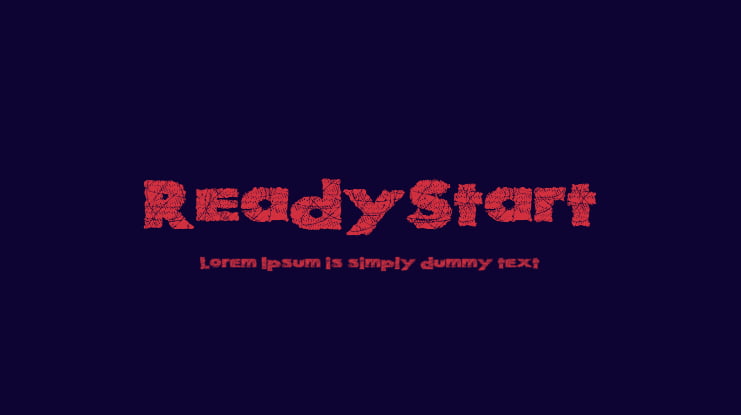 ReadyStart Font