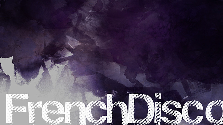 FrenchDisco Font
