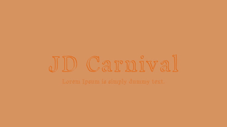 JD Carnival Font Family