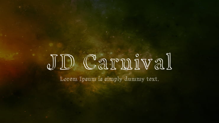 JD Carnival Font Family