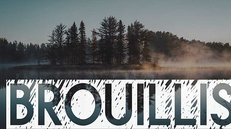 Brouillis Font