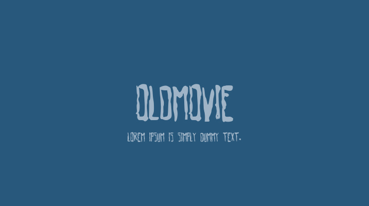 OldMovie Font
