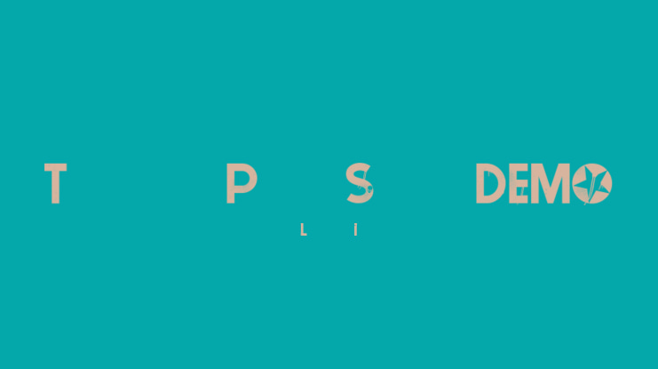 Tokyo Pop Star DEMO Font