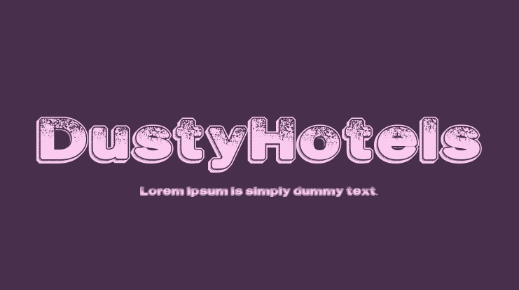 DustyHotels Font