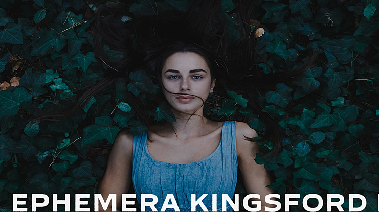 Ephemera Kingsford Rough Font