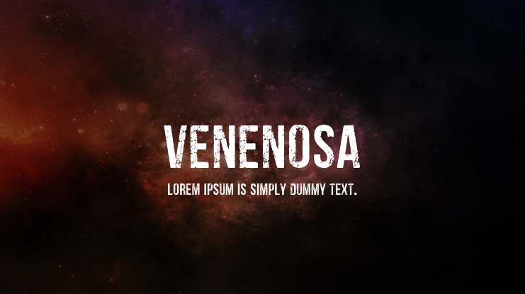 venenosa Font