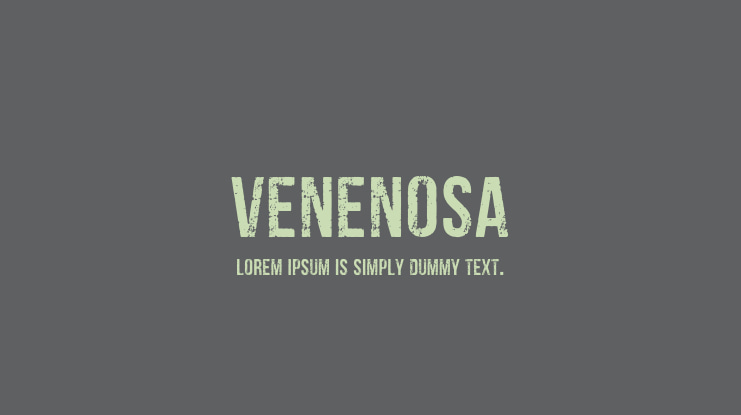 venenosa Font