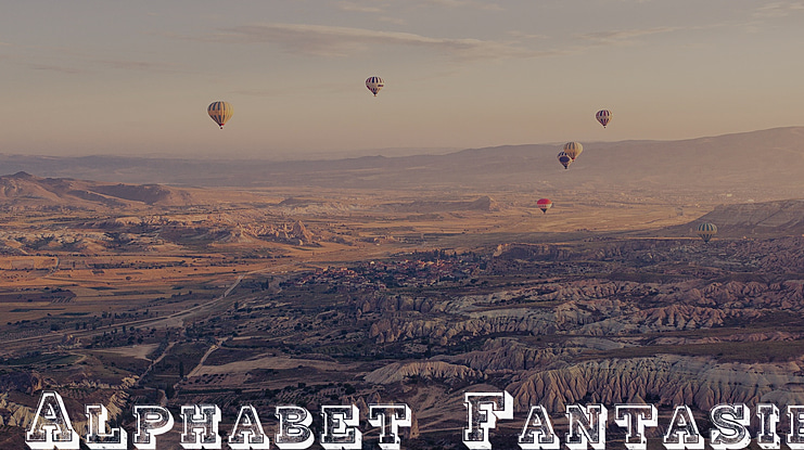 Alphabet Fantasie Font