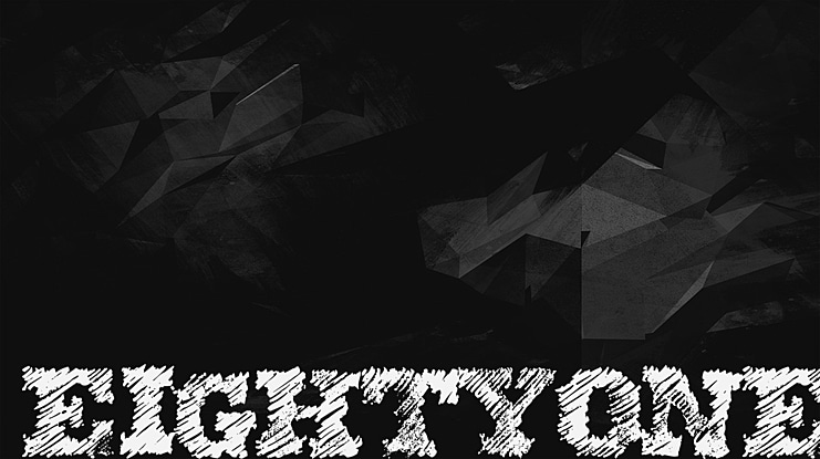 EightyOne Font