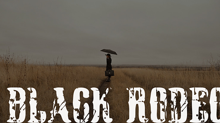 Black Rodeo Font