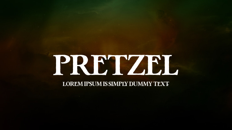 Pretzel Font