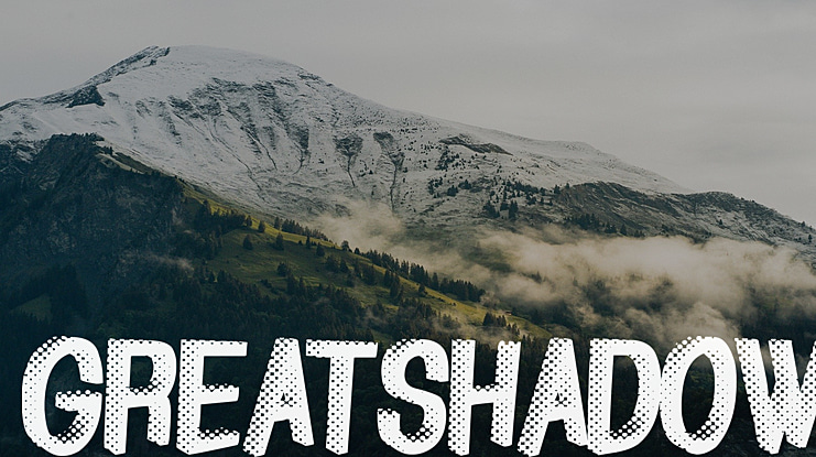 GreatShadow Font