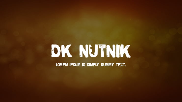 DK Nutnik Font